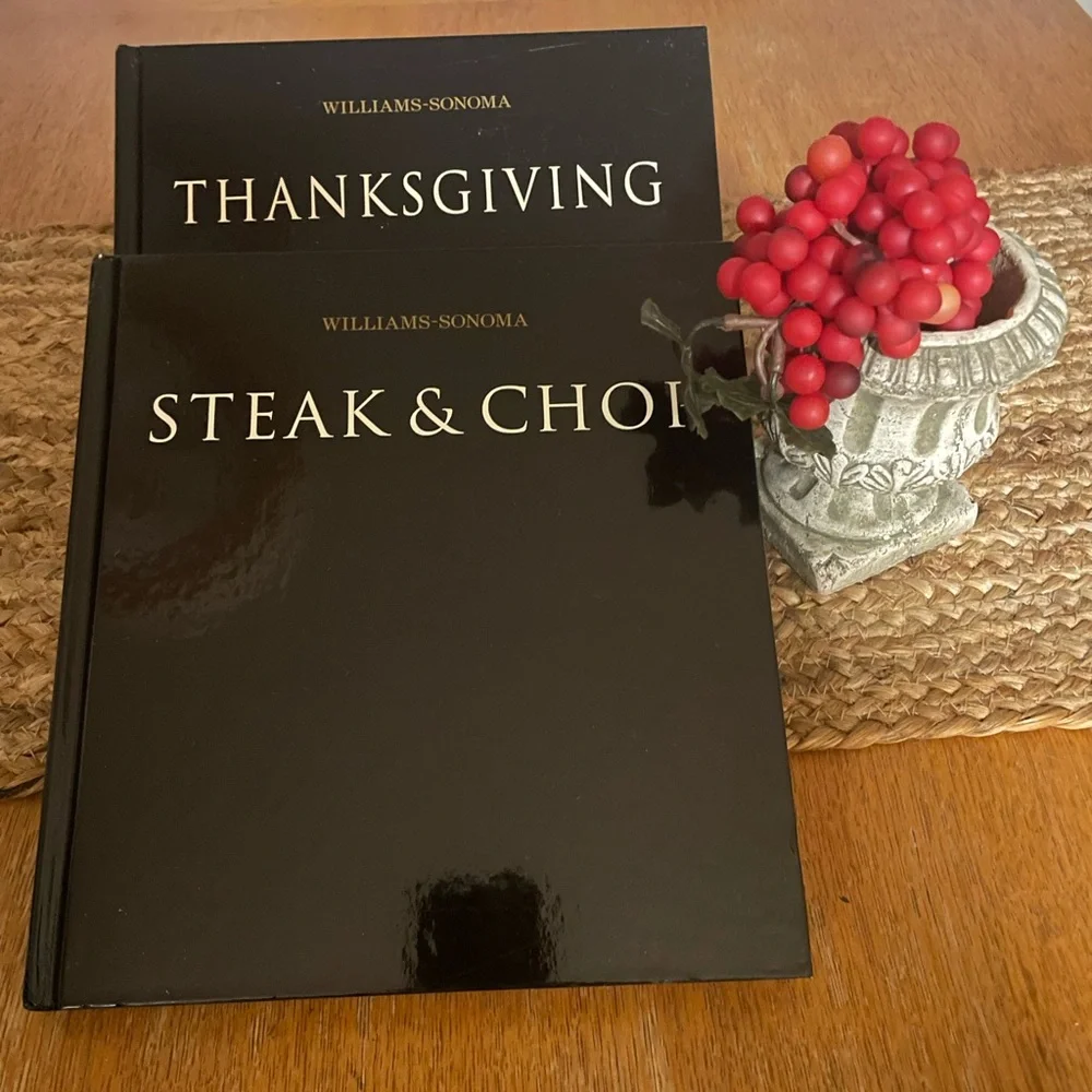 Williams Sonoma Black Cookbook Set